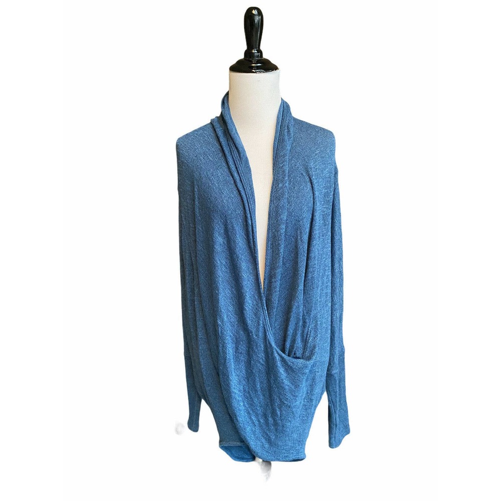 We the Free People Sweater Drape Cross Front